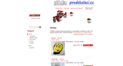 Desktop Screenshot of bazar.predskolaci.cz